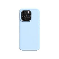 RHINOSHIELD beschermhoesje SolidX MagSafe iPhone 15 Plus (gletsjerblauw)