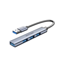 Vention minihub USB 3.0 4-in-1 (grijs)