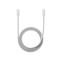 Xiaomi 6A gevlochten kabel USB-C naar USB-C (1m) (wit)