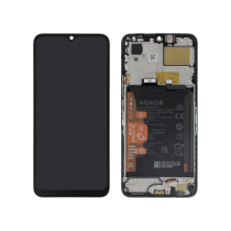Compleet scherm zwart Honor 6X (geïntegreerde batterij)
