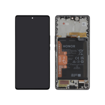 Compleet scherm zwart Honor Magic 5 Lite (geïntegreerde batterij)