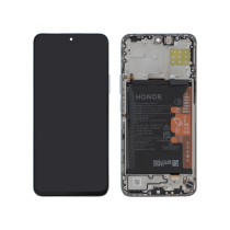 Compleet scherm zilver Honor 90 Lite/X8a (geïntegreerde batterij)