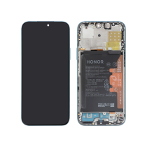 Compleet scherm blauw Honor 200 Lite (geïntegreerde batterij)
