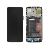 Compleet scherm middernachtzwart Honor 200 Lite (geïntegreerde batterij)
