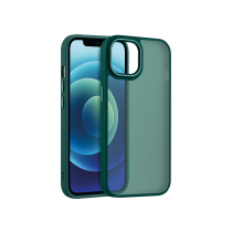 Beschermhoesje satijn mat iPhone 14 Pro (bosgroen)