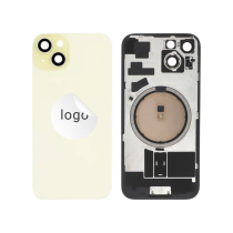 Achterglas geel iPhone 15 (Pulled A)