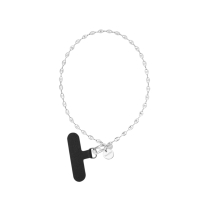 FAIRPLAY korte telefoonketting 40cm IRENE (zilver)