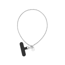 FAIRPLAY korte telefoonketting 40cm ANASTASIA (zilver)