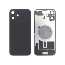 Achterglas zwart iPhone 16 Plus (met MagSafe) (zonder logo)