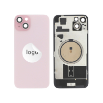 Achterglas roze iPhone 15 Plus (Pulled A)