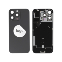Compleet achterglas zwart titanium iPhone 16 Pro Max (Pulled A)