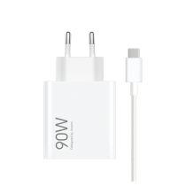 Xiaomi set oplader 90W + kabel USB-A naar USB-C (wit)