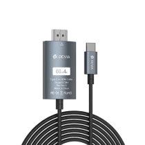 DEVIA Storm Series kabel USB-C naar HDMI 2m (zwart)