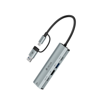 DEVIA Pro2 Hub USB-C 5-in-1 (donkergrijs)