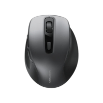 VENTION draadloze muis met twee verbindingsmodi (zwart)