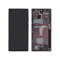 Compleet scherm bordeaux Galaxy S22 Ultra (S908)