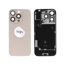Compleet achterglas desert titanium iPhone 16 Pro (Pulled A)