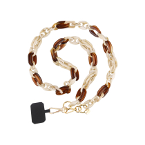 FAIRPLAY lange telefoonketting Andy 120 cm (beige)