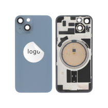 Achterglas blauw iPhone 14 (Pulled A)