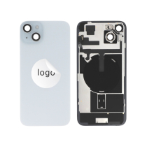 Compleet achterglas blauw iPhone 15 Plus (Pulled A)