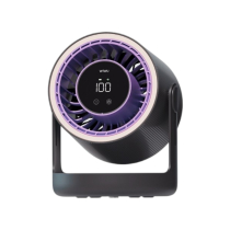 WIWU Hurricane bureauventilator met sfeerverlichting (paars)