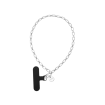 FAIRPLAY korte telefoonketting 40cm RUFINA (zilver)