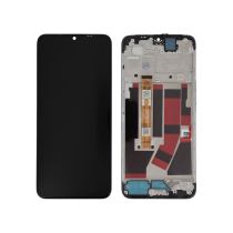 Compleet scherm zwart OLED Oppo A57 (met frame)