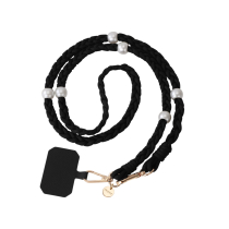 FAIRPLAY telefoonkoord 120cm LIVIA (zwart)