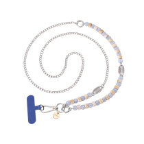 FAIRPLAY telefoonketting lang 120cm TANIA (marineblauw)