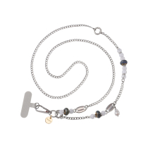 FAIRPLAY telefoonketting lang 120cm ROXANE (wit)
