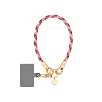 FAIRPLAY telefoonkoord kort 40cm TAMARA (roze/rood)