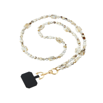 FAIRPLAY lange telefoonketting 120cm ARIA (schelpen)