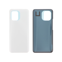 Achterglas wit Xiaomi Mi 11 5G (zonder logo)