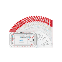 MAANT magnetische schroevenorganizer voor iPhone X tot 15 Pro Max