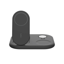 BELKIN laadstation draadloos 3-in-1 met Qi2 (15W) (zwart)