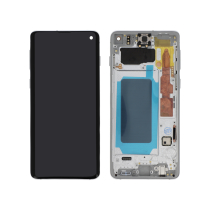 Compleet scherm wit Galaxy S10 (G973F) (ReLife)