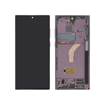 Compleet scherm bordeaux Galaxy S22 Ultra (met frame) (ReLife)