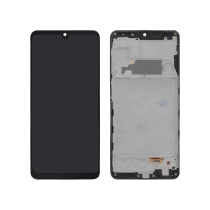 Compleet scherm OLED Galaxy A22 4G (A225F) (met frame)