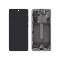 Compleet scherm wit Galaxy S21 FE 5G (G990B) (met frame)