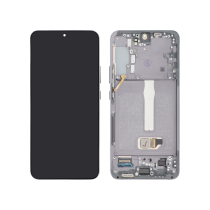 Compleet scherm LCD zwart Galaxy S22+ (S906B) (met frame)