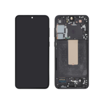 Compleet scherm zwart Galaxy S23+ (S916B) (met frame)