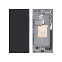 Compleet scherm zwart titanium Galaxy S24 Ultra (S928B) (met frame)
