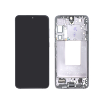 Compleet scherm zwart Galaxy S24+ (S926B) (met frame)