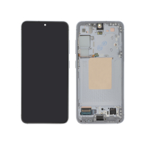Compleet scherm blauw Galaxy S24 (S921B) (met frame)