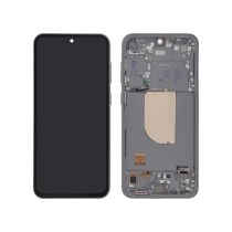 Compleet scherm grafiet Galaxy S23 FE (S711B) (met frame)