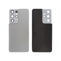 Achterglas titanium Galaxy S21 Ultra 5G (G998B) (zonder logo)