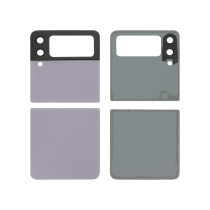 Compleet achterglas lavendel Galaxy Z Flip3 5G (F711B) (zonder logo)