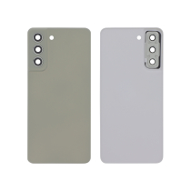 Achterglas olijf Galaxy S21 FE (G990B) (zonder logo)