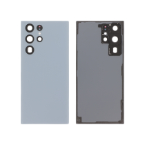 Achterglas hemelsblauw Galaxy S22 Ultra (S908B) (zonder logo)