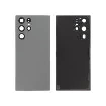 Achterglas grafiet Galaxy S22 Ultra (S908B) (zonder logo)